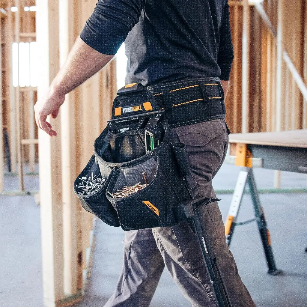 【飆破盤】TOUGHBUILT 托比爾 TB-CT-02 雙大格多功能木工袋 收納 工程 腰包 S腰帶 木工 水電 配件