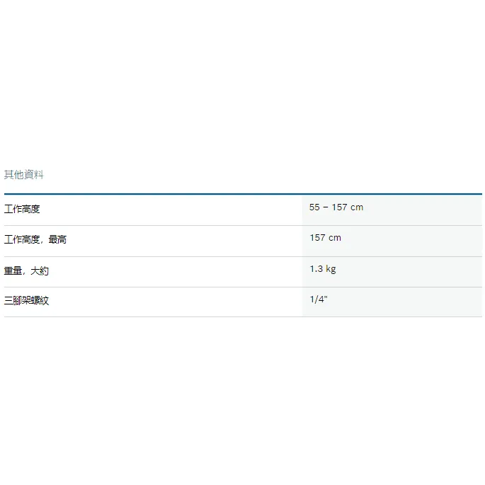 【飆破盤】博世 BOSCH 三腳架 BT 150 1/4