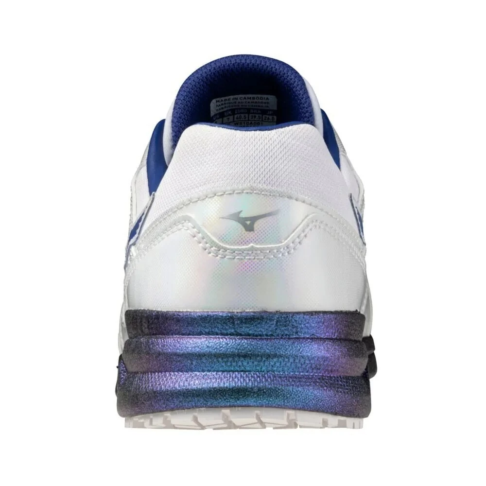【飆破盤】MIZUNO 美津濃 安全鞋 F1GA256601 白底白身藍勾 工作鞋 防護鞋 保護 工程