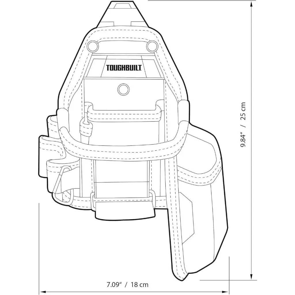 【飆破盤】TOUGHBUILT 托比爾 TB-CT-25X 多功能水電專用袋有側袋 S腰帶 工具收納 腰包 木工 水電