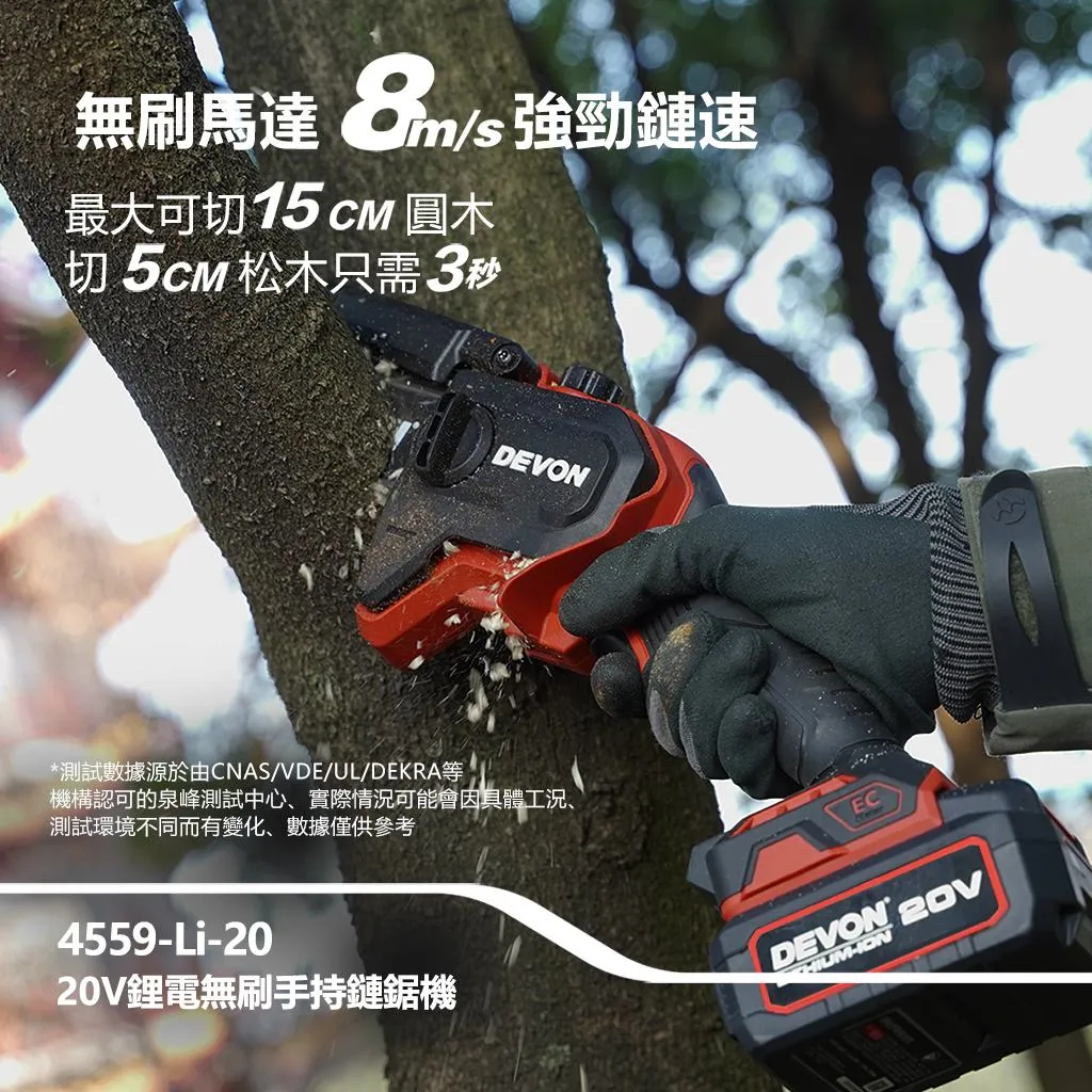 【飆破盤】DEVON大有-20V無刷手持6
