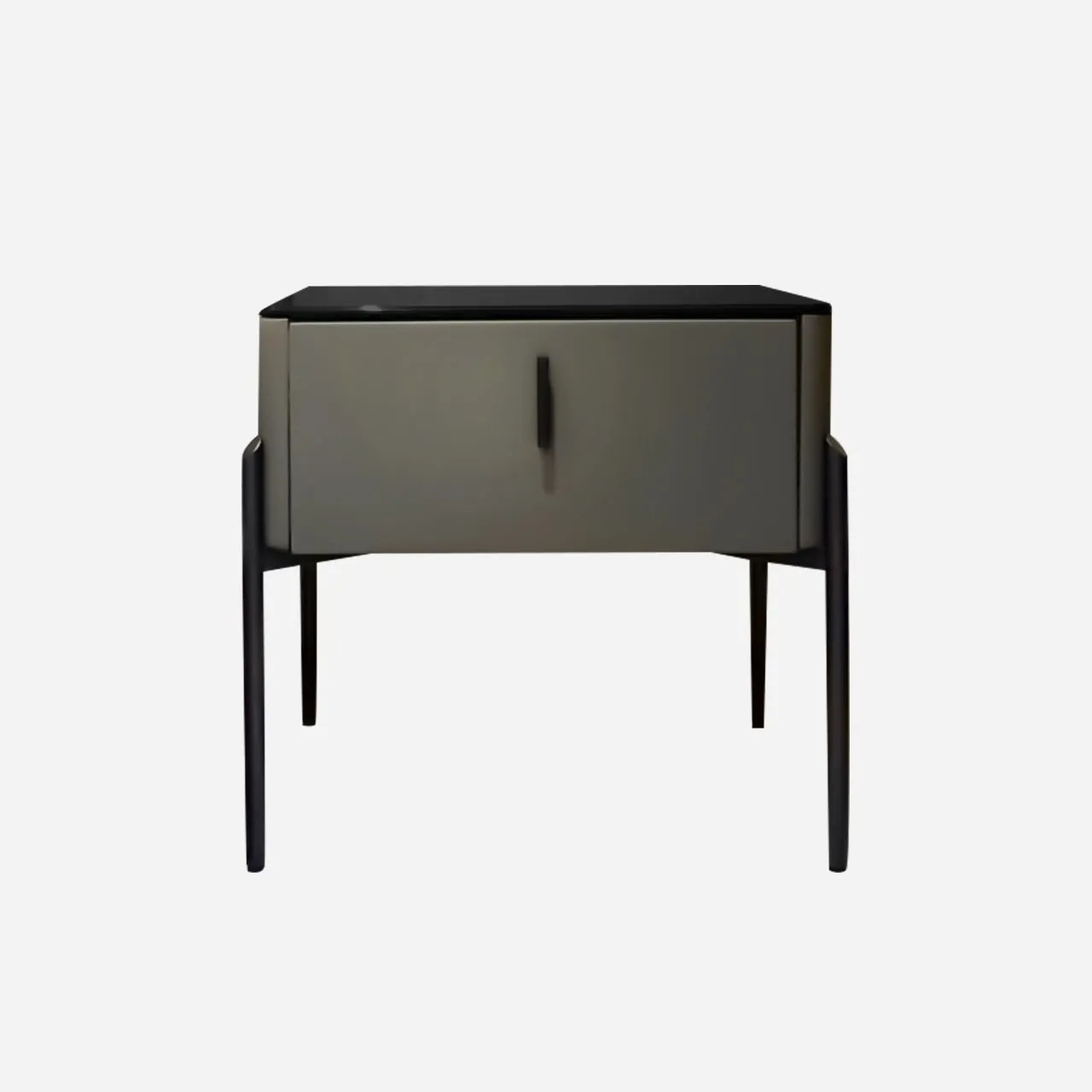 玻璃高腳床頭櫃