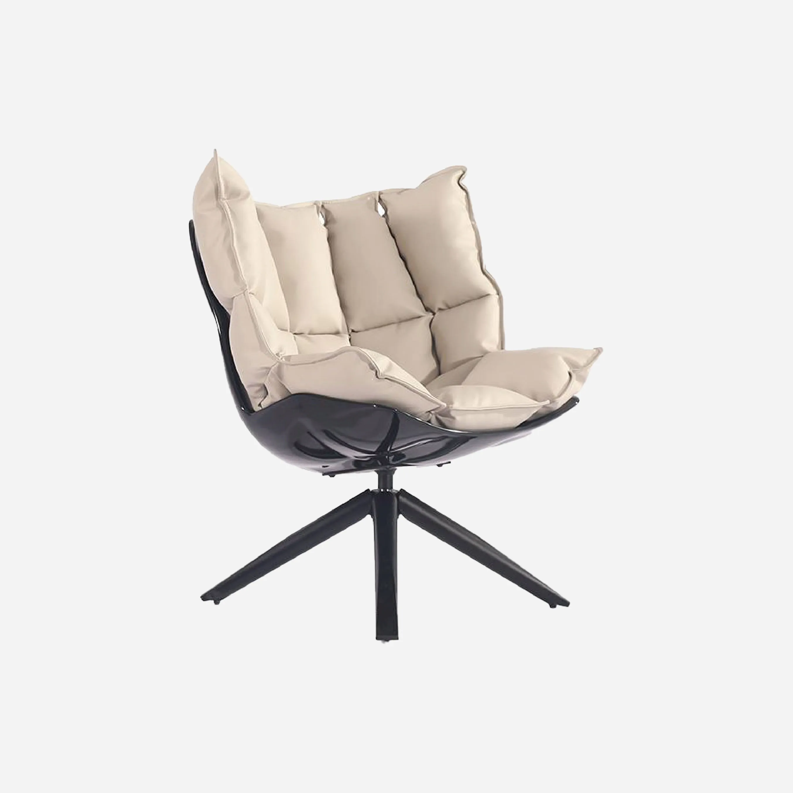 低背弧形休閒椅