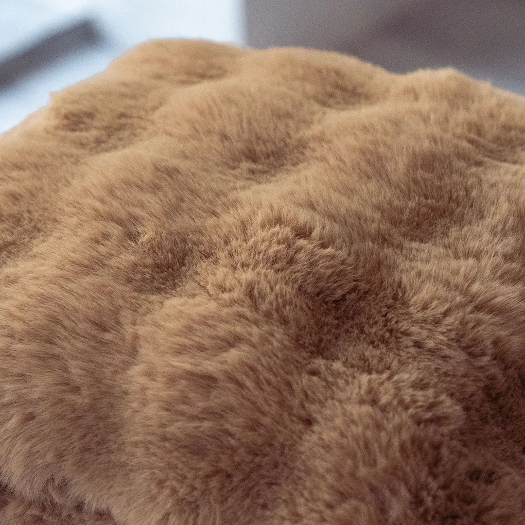 柔霧兔毛抱枕(三色)