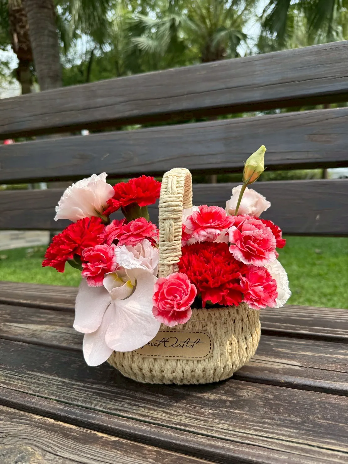 鮮花花籃