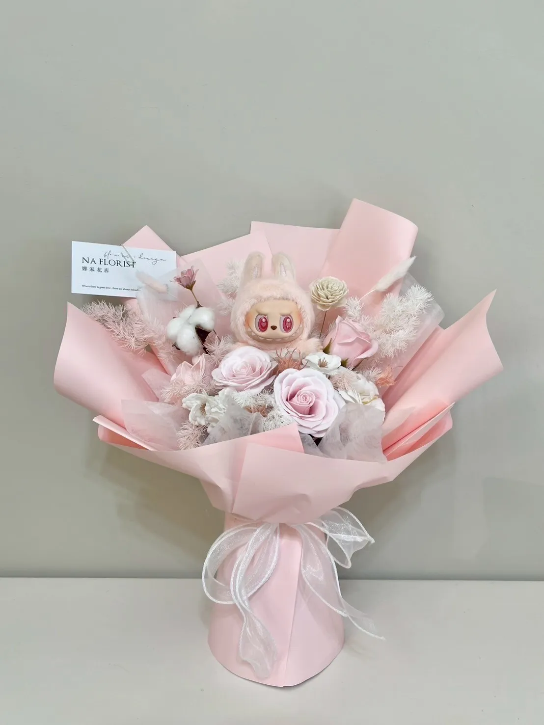 LABUBU玩偶花束