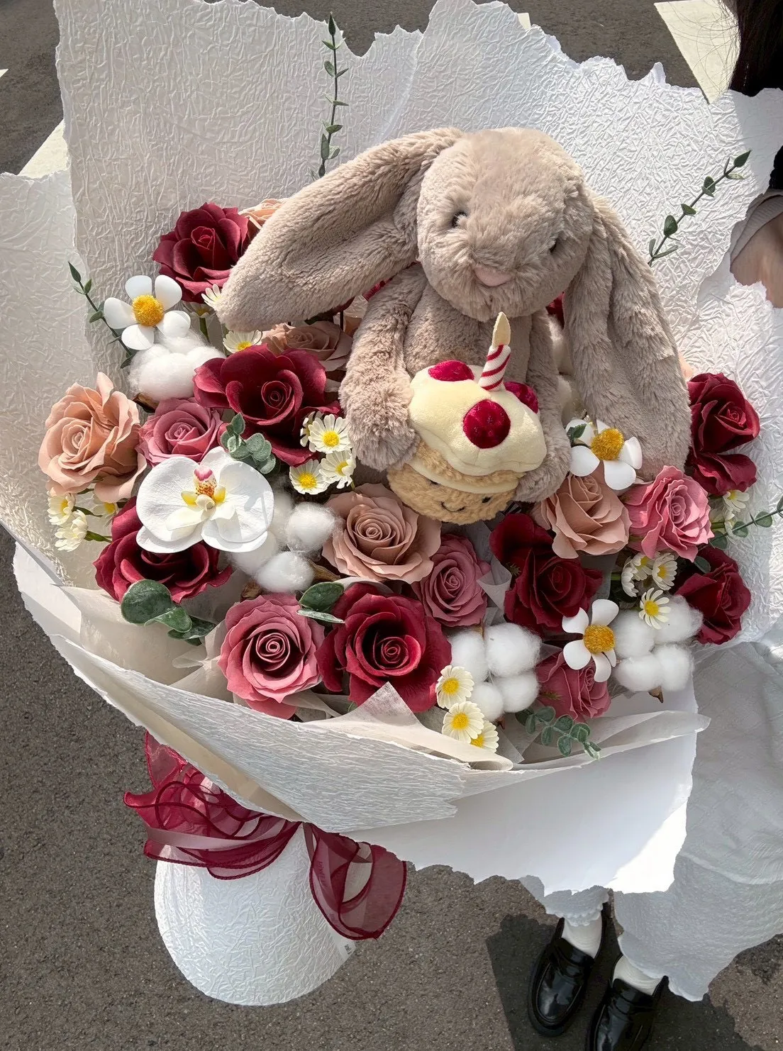 Jellycat兔兔甜心花束