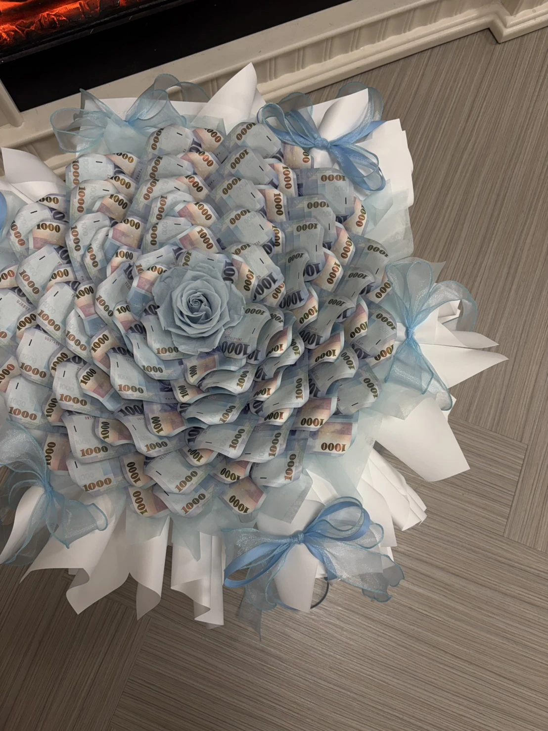 千元有錢花花束 包含現金52000
