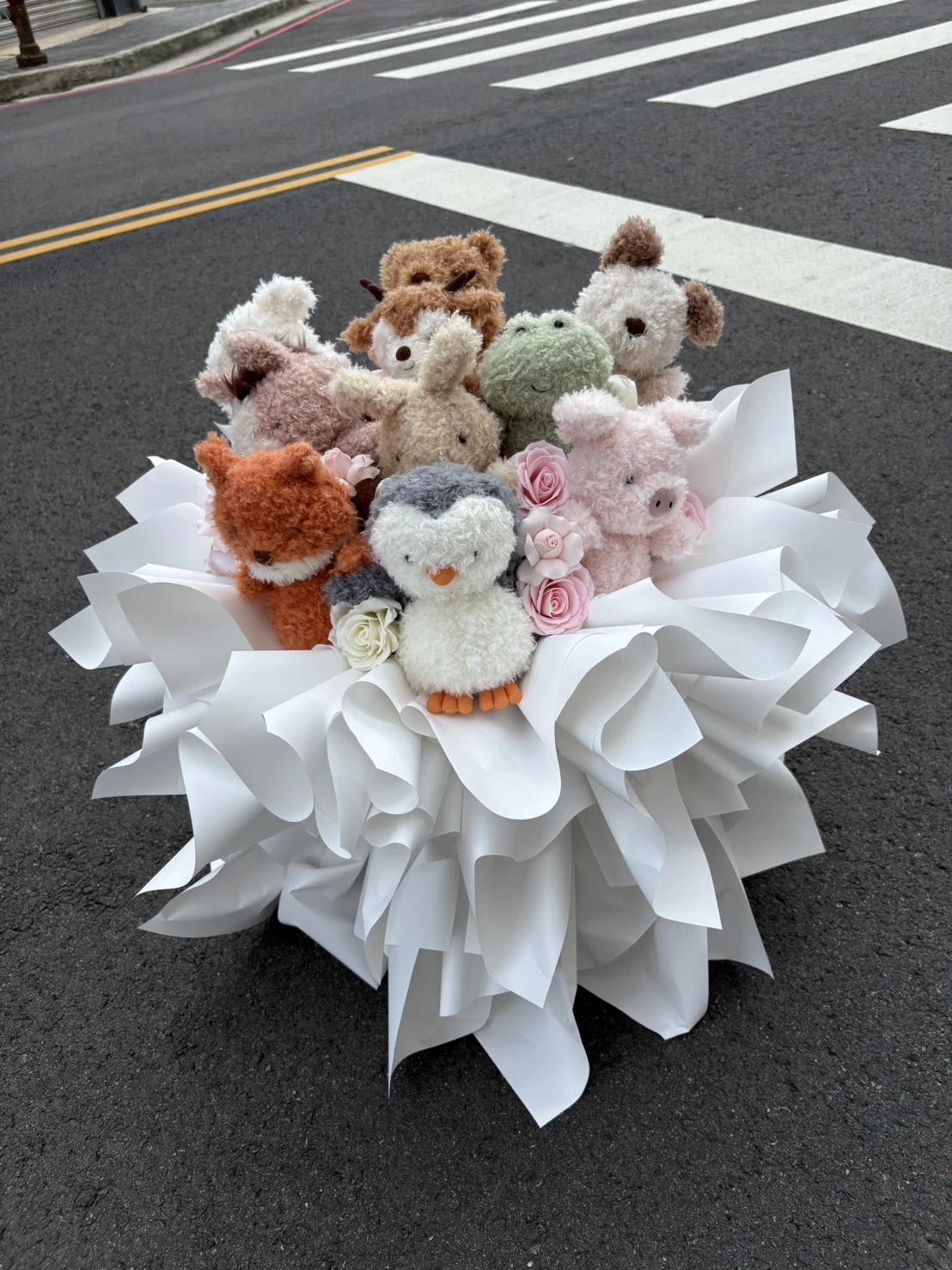 Jellycat動物大花束