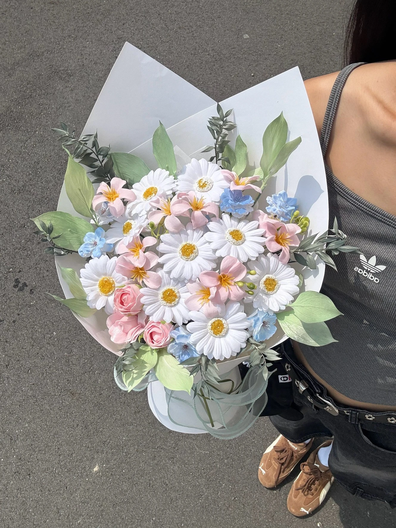 電次君香皂花束