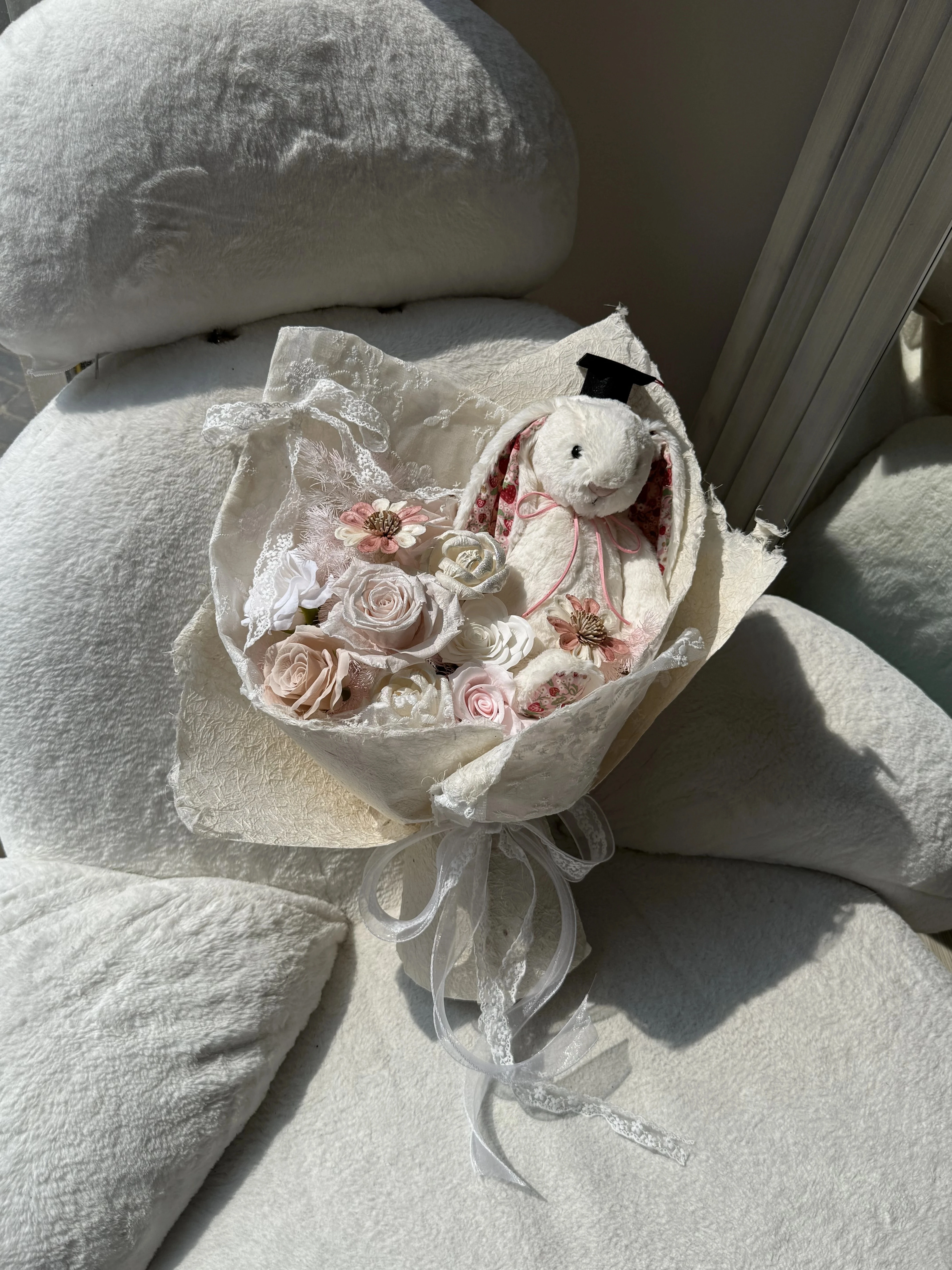 翠花jellycat畢業花束