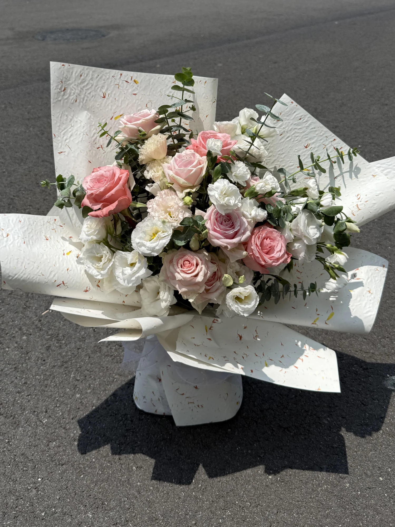 粉玫瑰花園