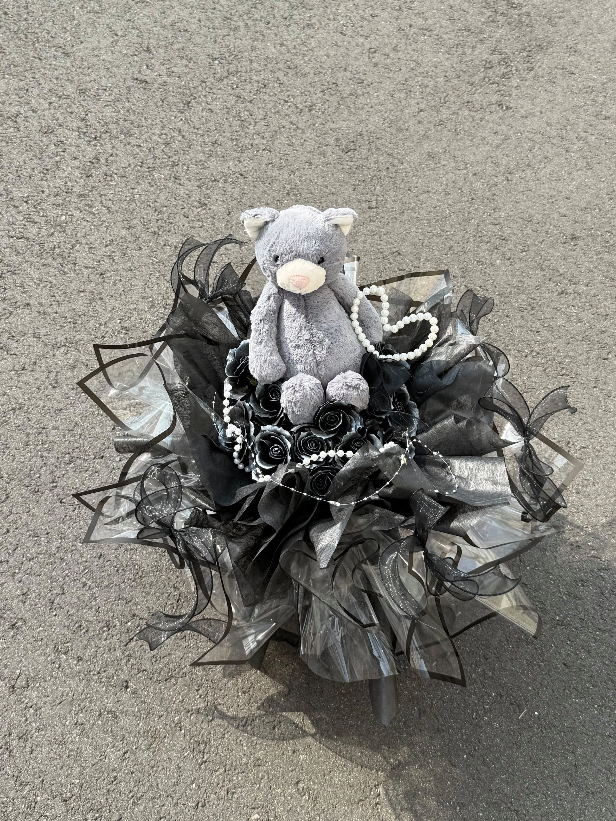 Jellycat機場小熊花束