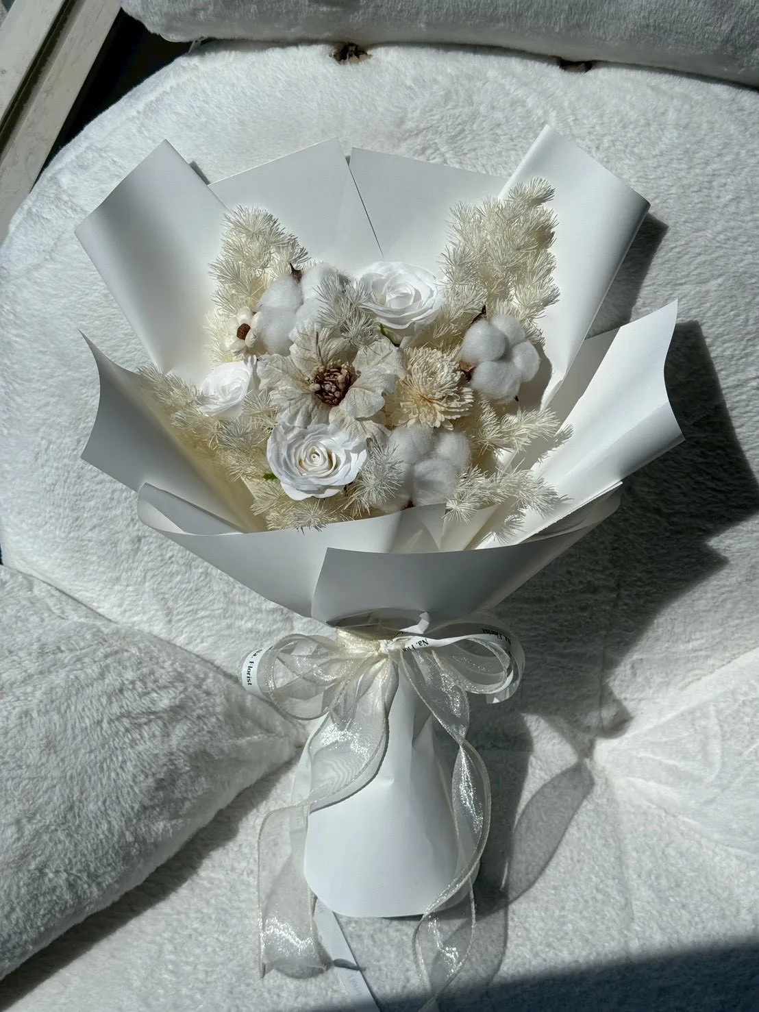 冬霜之語花束