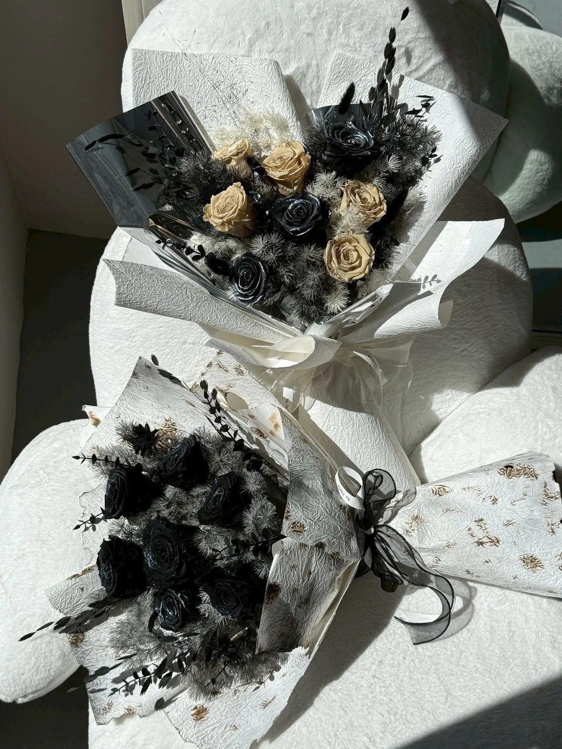 黑金序章高級永生花束