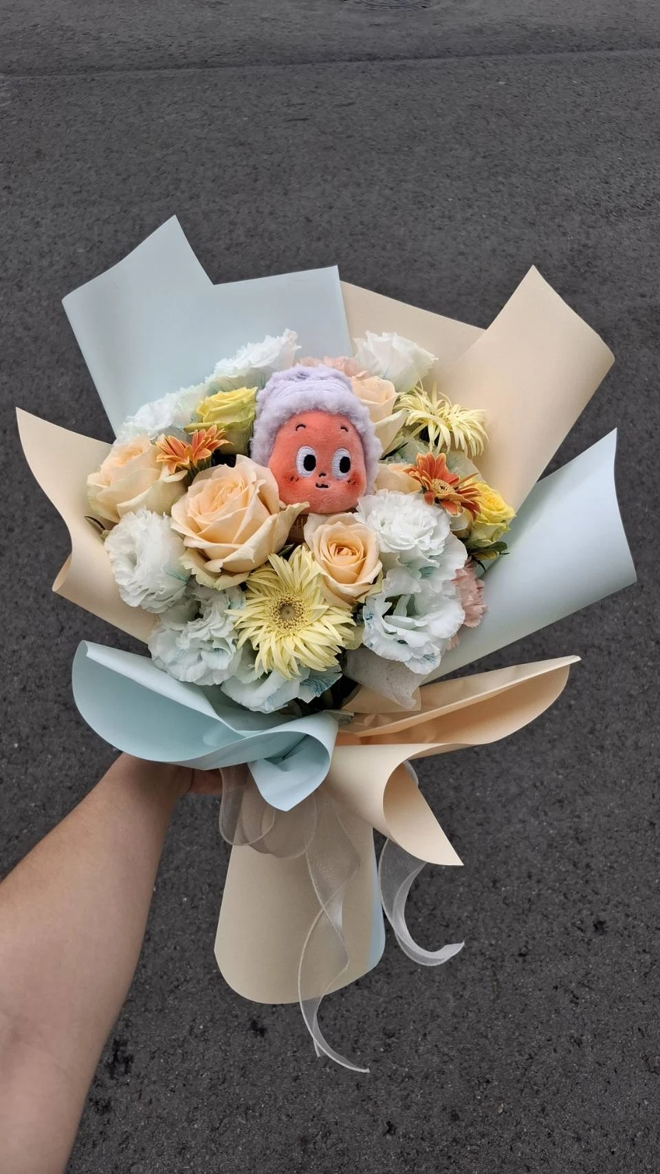 星星人鮮花花束