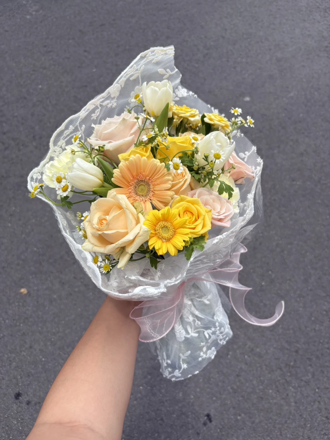 小紅書蕾絲鮮花花園
