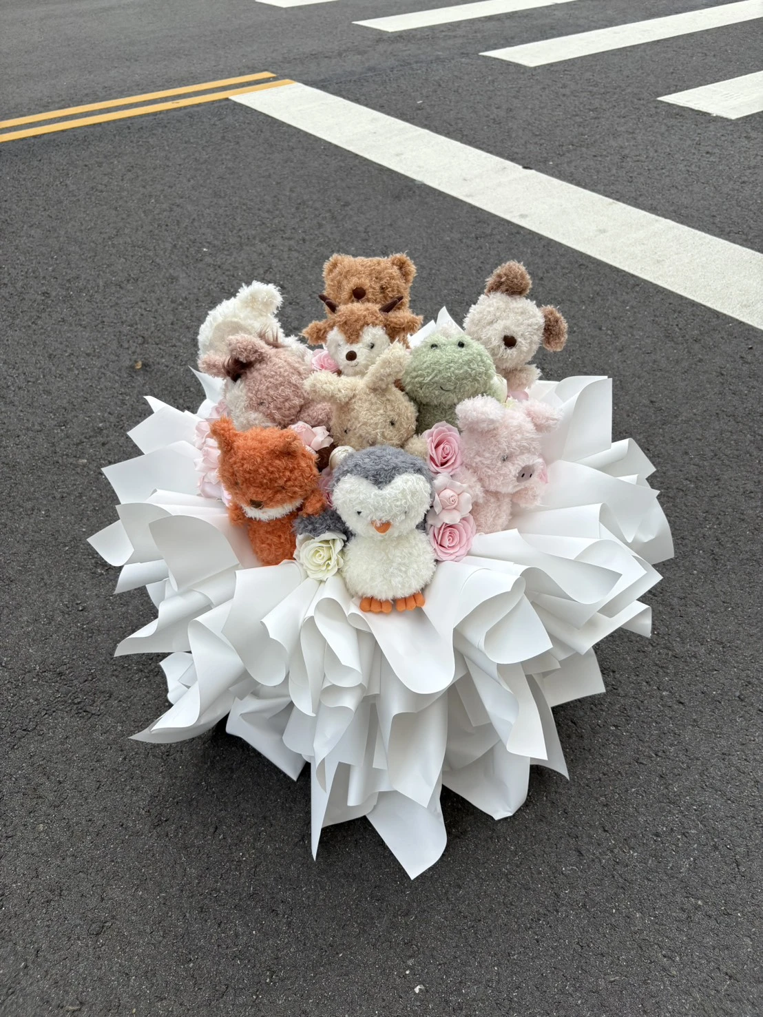 Jellycat動物大花束
