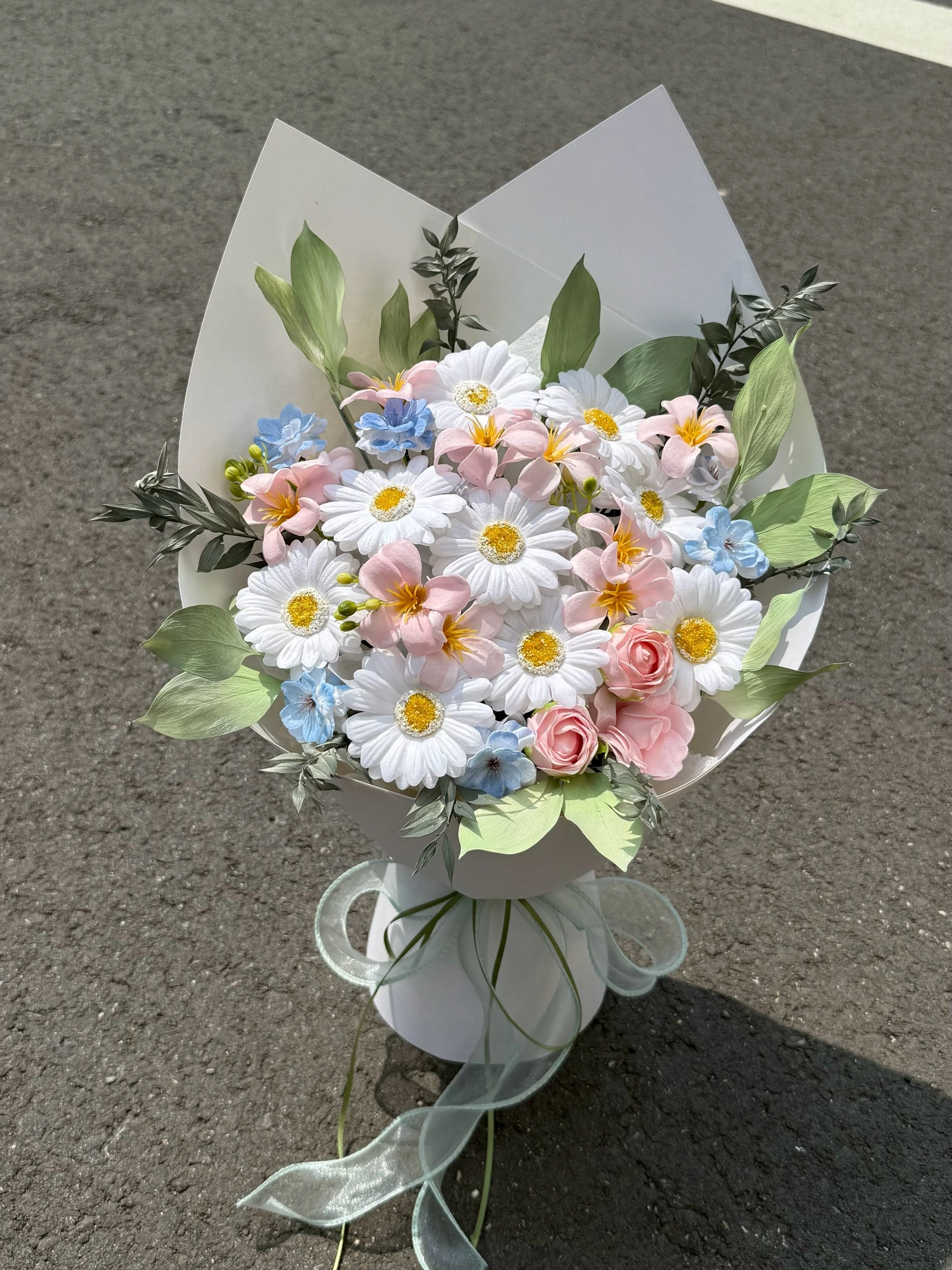 電次君香皂花束