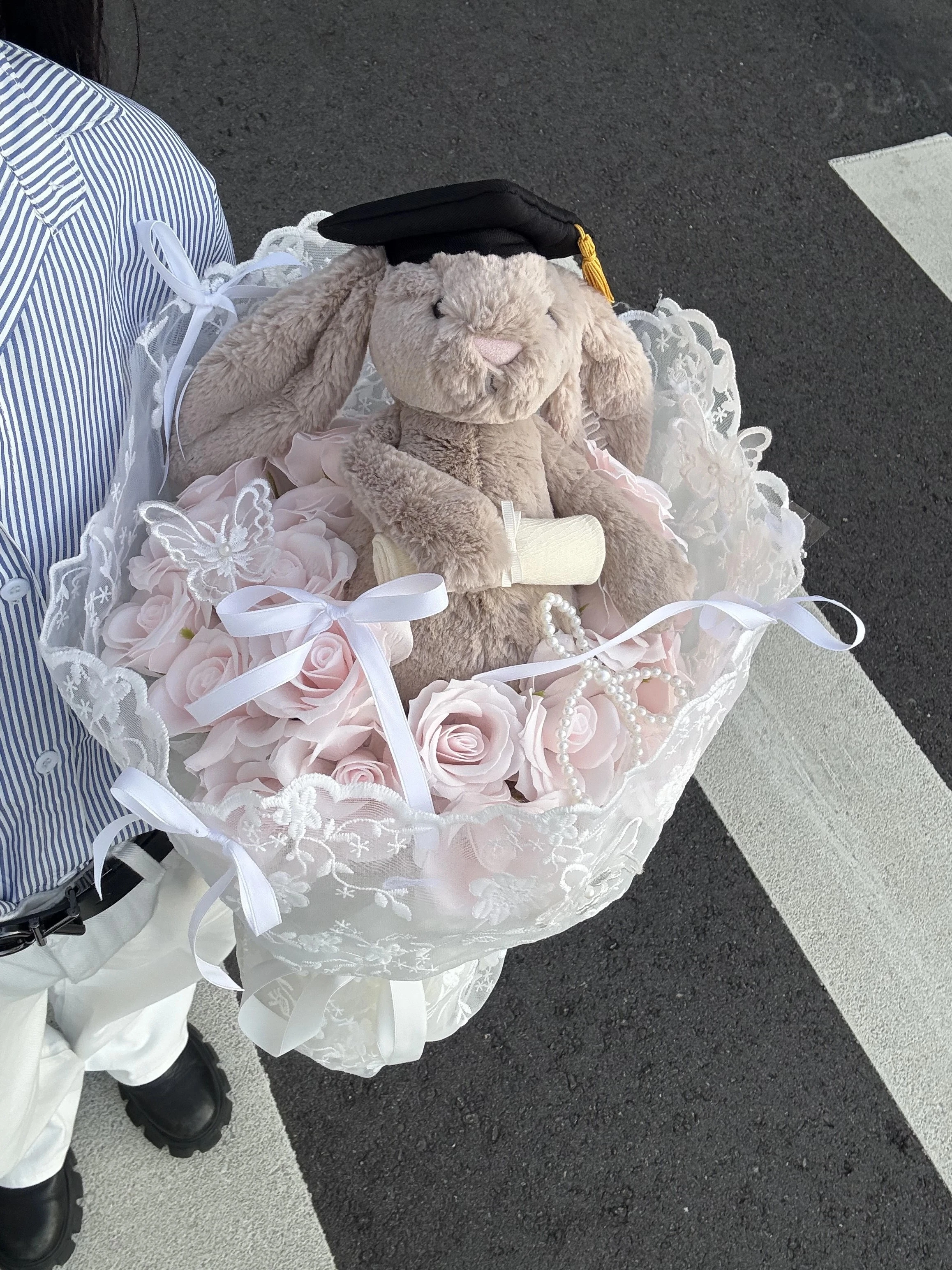 畢業蕾絲jellycat 兔