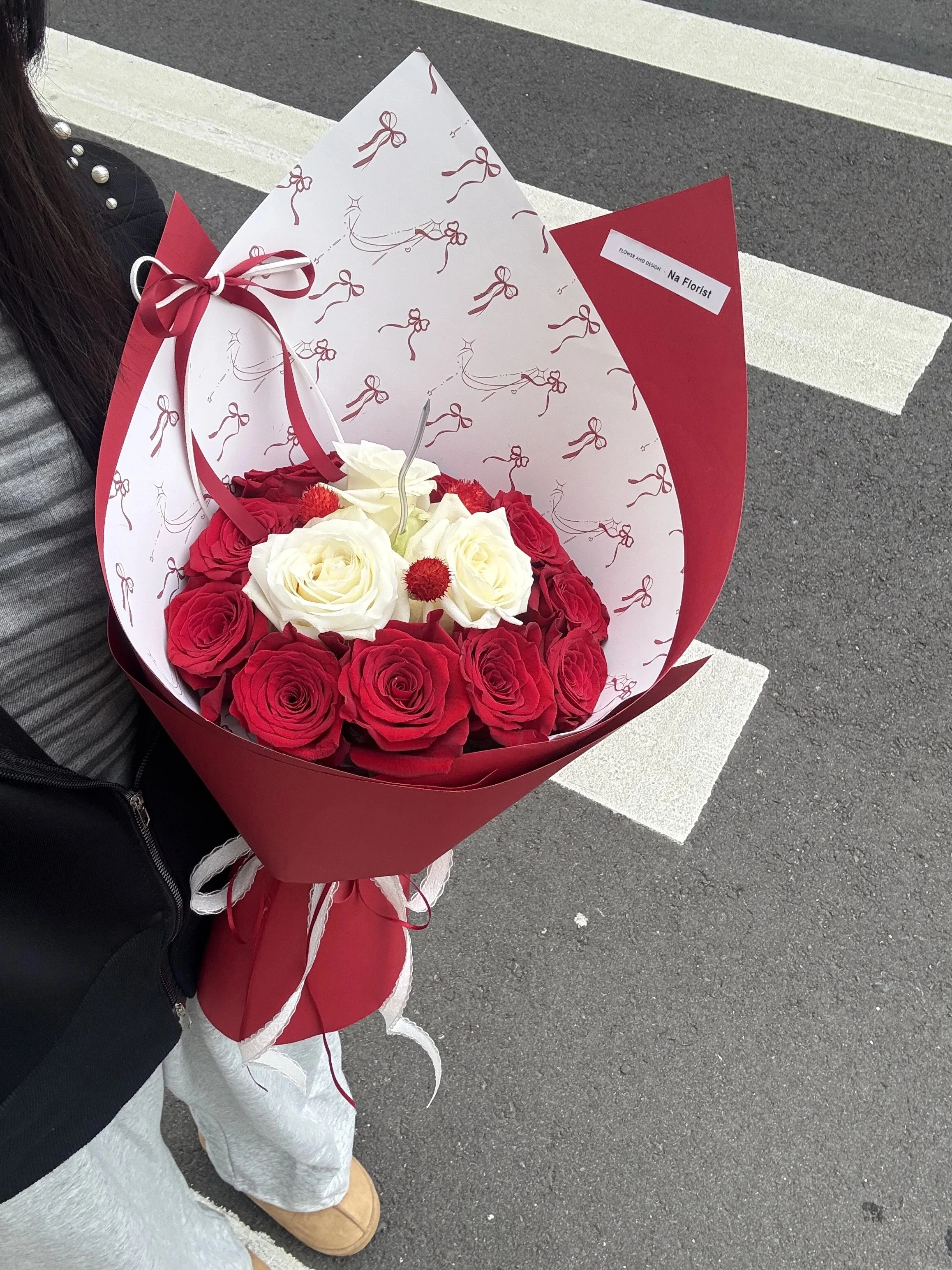 生日蠟燭玫瑰鮮花