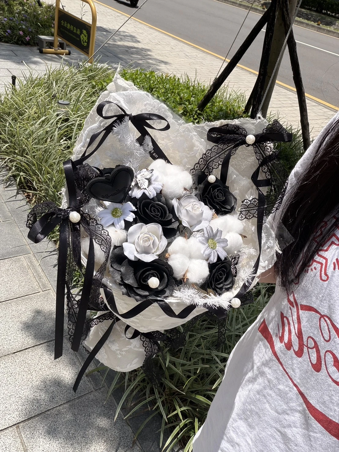 多巴胺愛心蝴蝶香皂花束