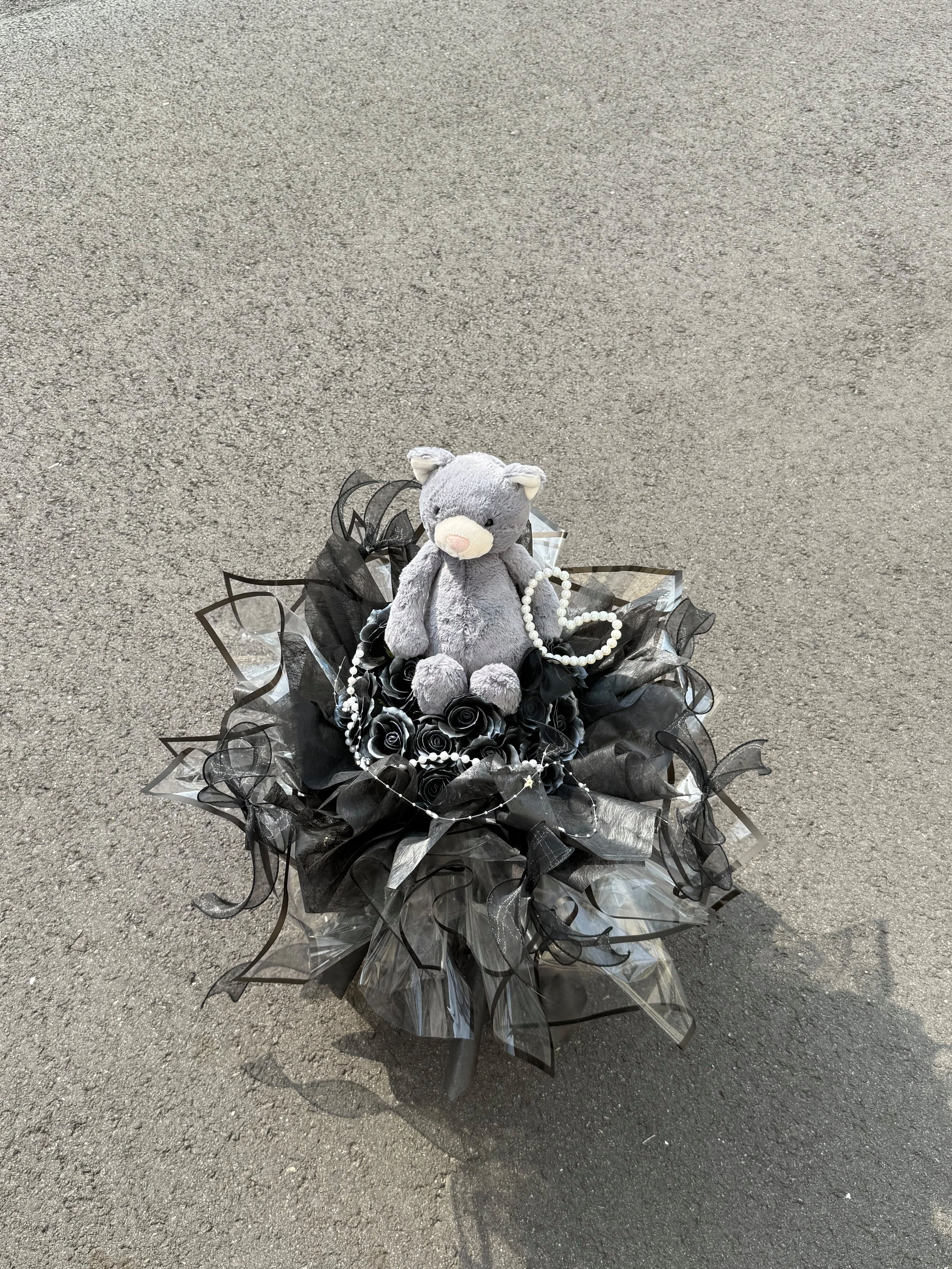 Jellycat機場小熊花束
