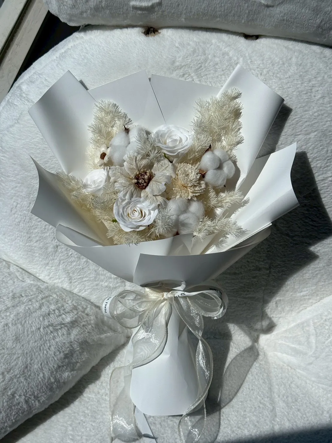 冬霜之語花束
