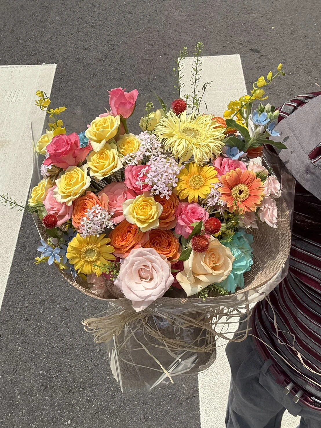 小紅書多巴胺花園花束