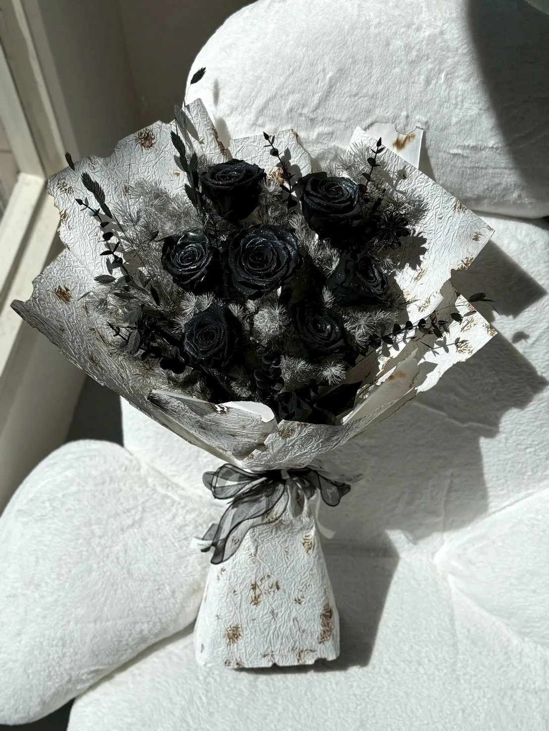 黑金序章高級永生花束