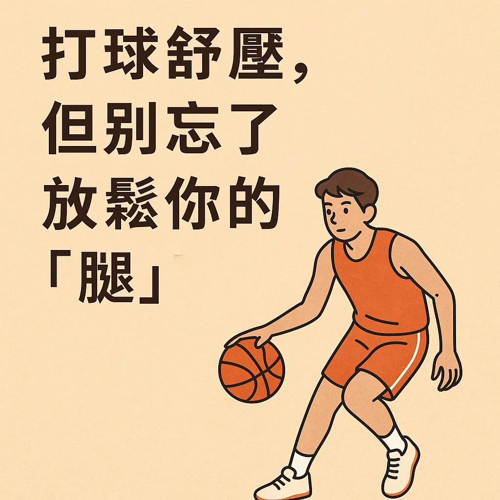 打完球 別忘記放鬆腿! 運動按摩,台北按摩