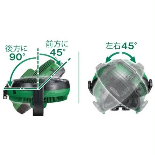HiKOKI 充電式工業循環風扇