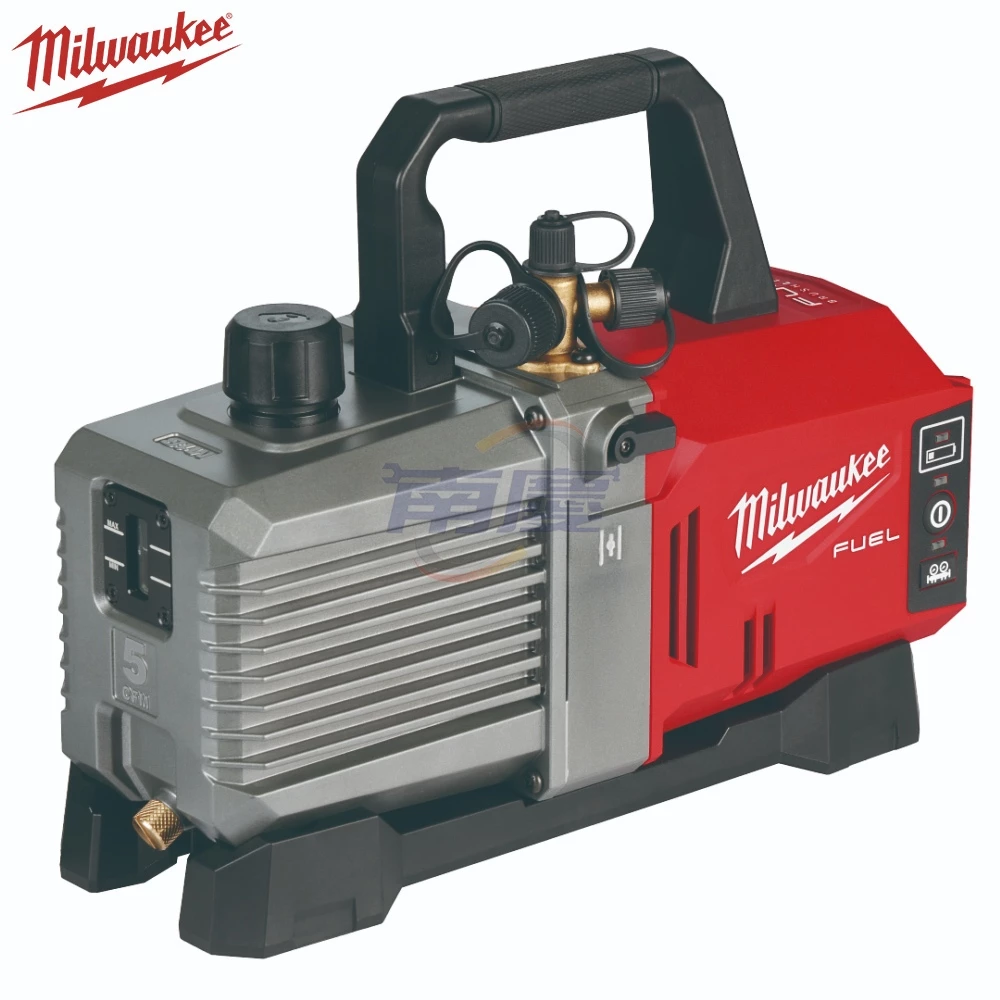 南慶五金 含稅 美沃奇MILWAUKEE 18V鋰電無碳刷真空泵浦 M18 FVP5 M18FVP5 冷氣 真空 抽真空