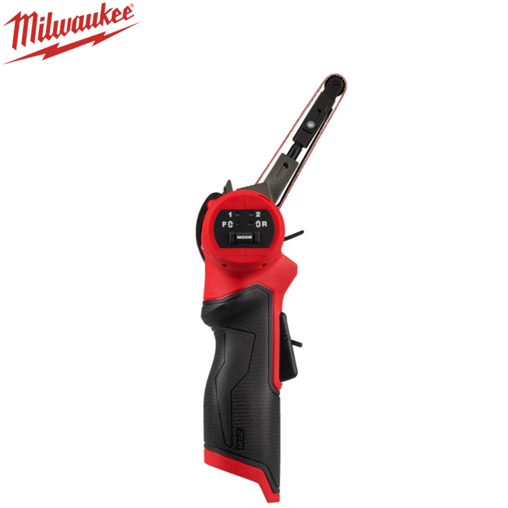 南慶五金 含稅 美沃奇MILWAUKEE 12V鋰電無碳刷砂布帶機 M12 FBFL10 M12FBFL10 砂紙 紗布