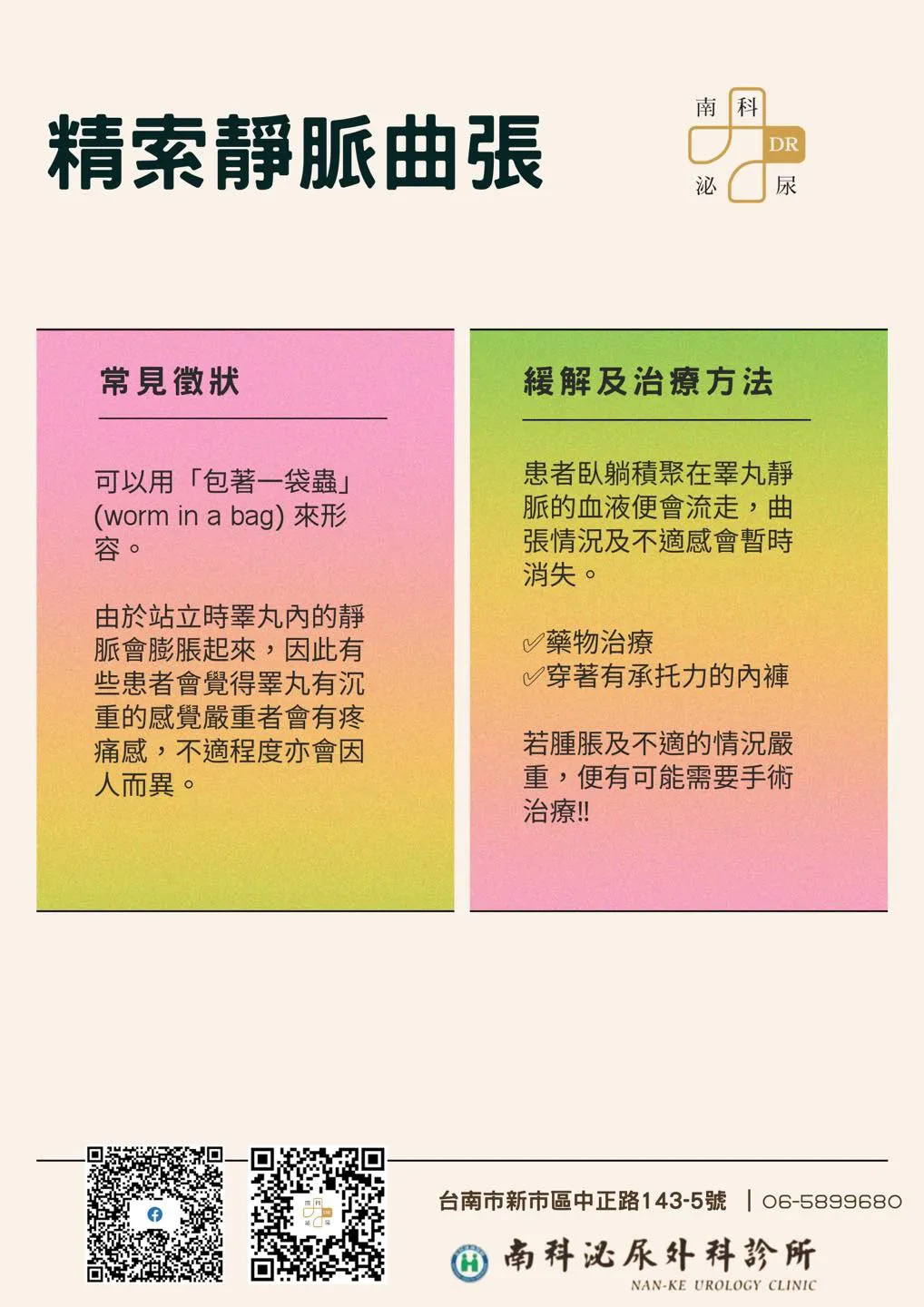 『陰囊總是沉重且疼痛嗎』 很有可能是 #精索靜脈曲張！
