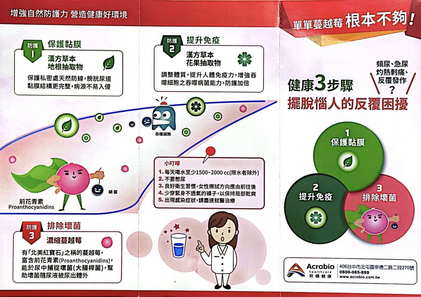 單單蔓越莓根本不夠！