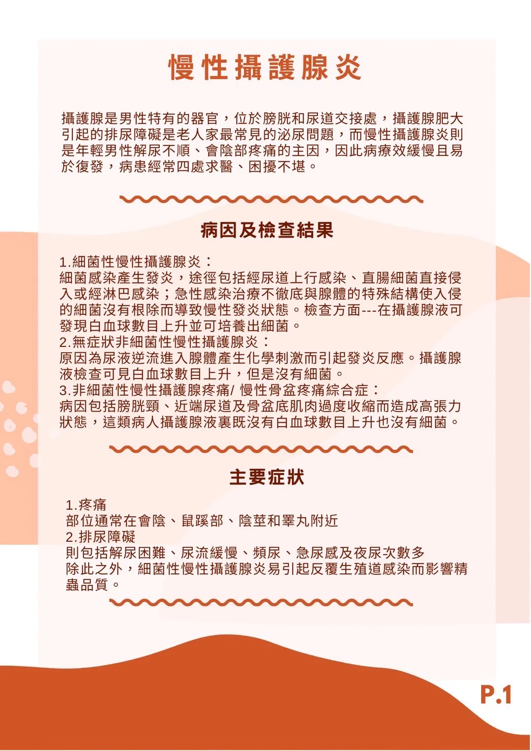 慢性攝護腺炎