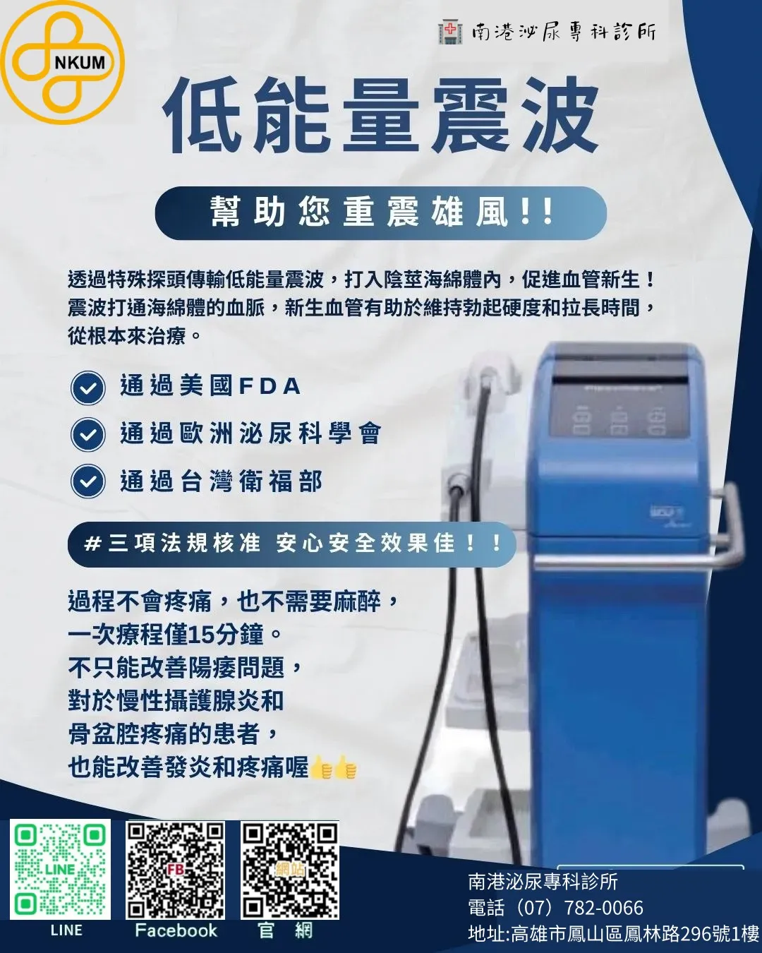 男性勃起性功能障礙 Erectile Dysfunction (E.D.) 治療