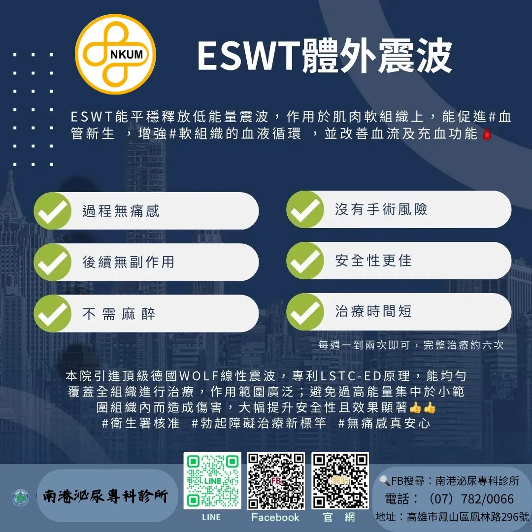 治療勃起功能障礙—低能量震波