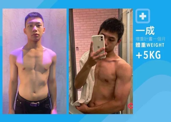 增重學員案例