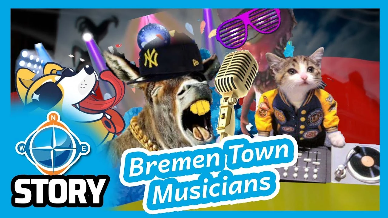 CC Story 35 - Bremen Town Musicians  布萊梅的音樂家