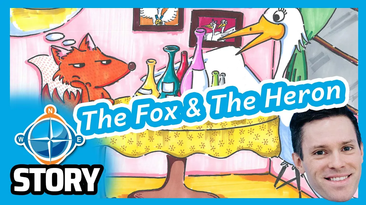 CC Story 23 - The Fox and the Heron 狐狸與蒼鷺
