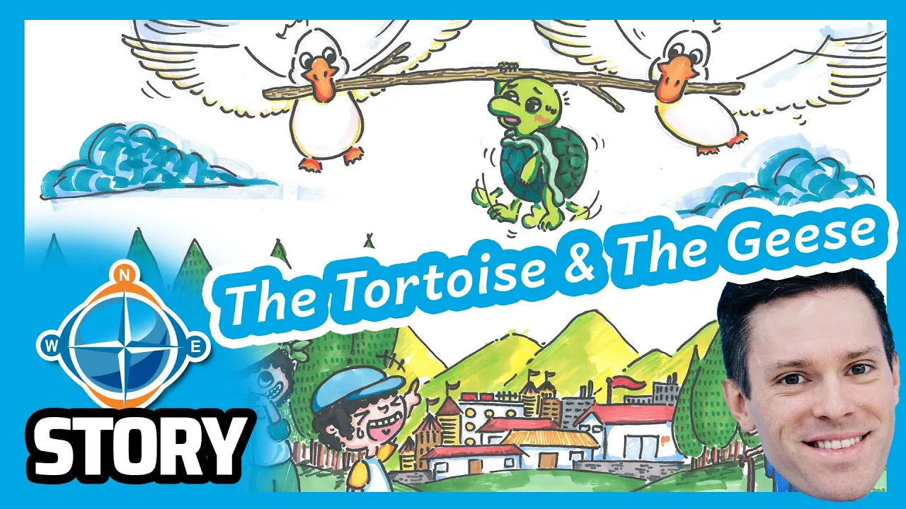 CC Story 22 - The Tortoise and the Geese 烏龜與兩隻鵝