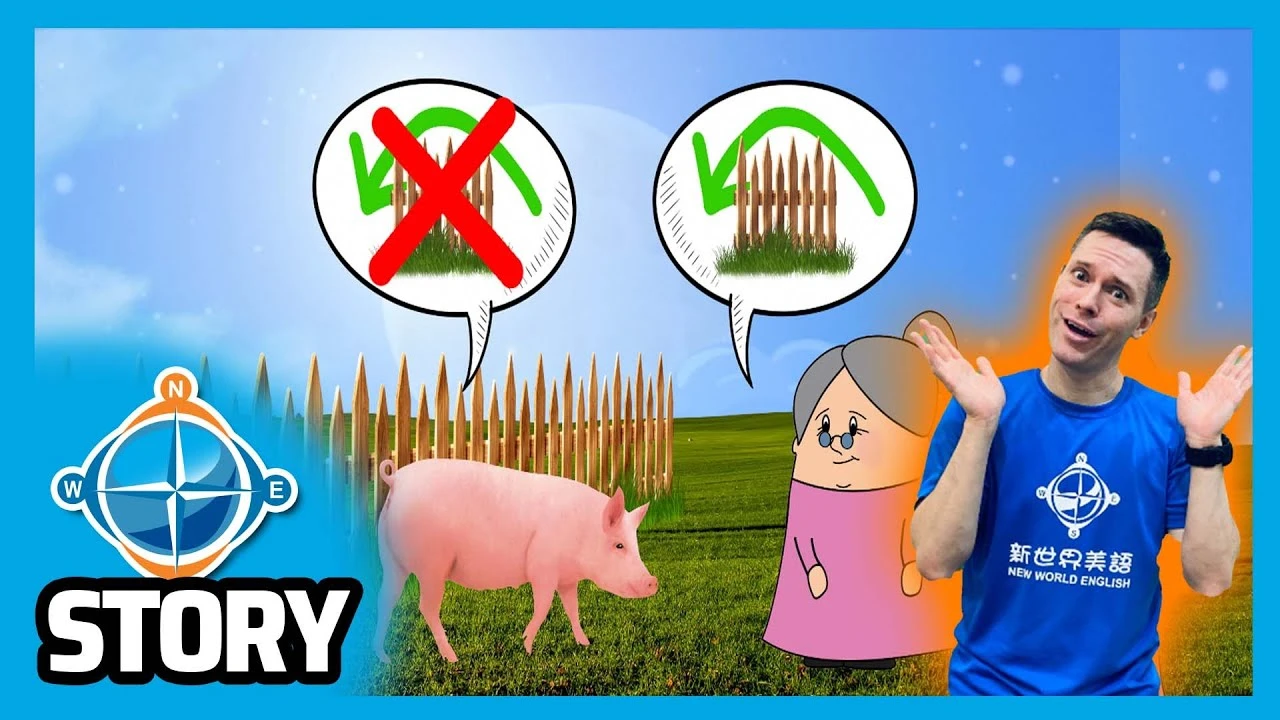 CC Story 8 - The Old Woman and the Pig  老奶奶與豬
