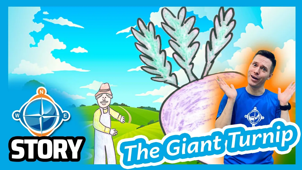 CC Story 6 - The Giant Turnip  拔蘿蔔