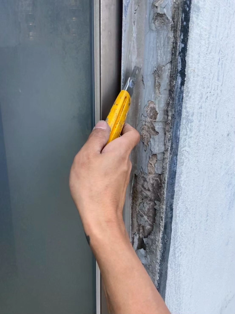 工廠窗框矽利康修補