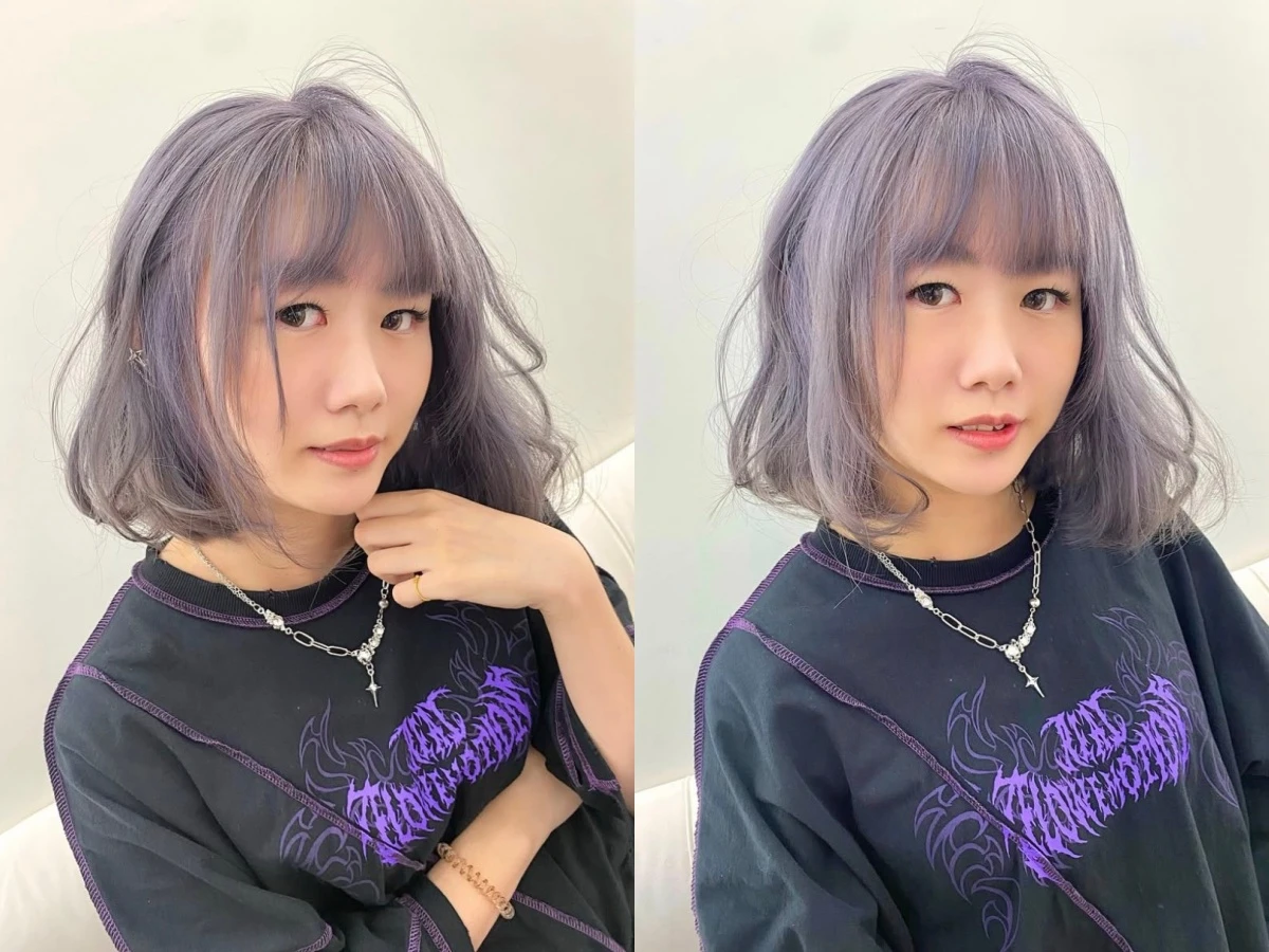 灰紫色