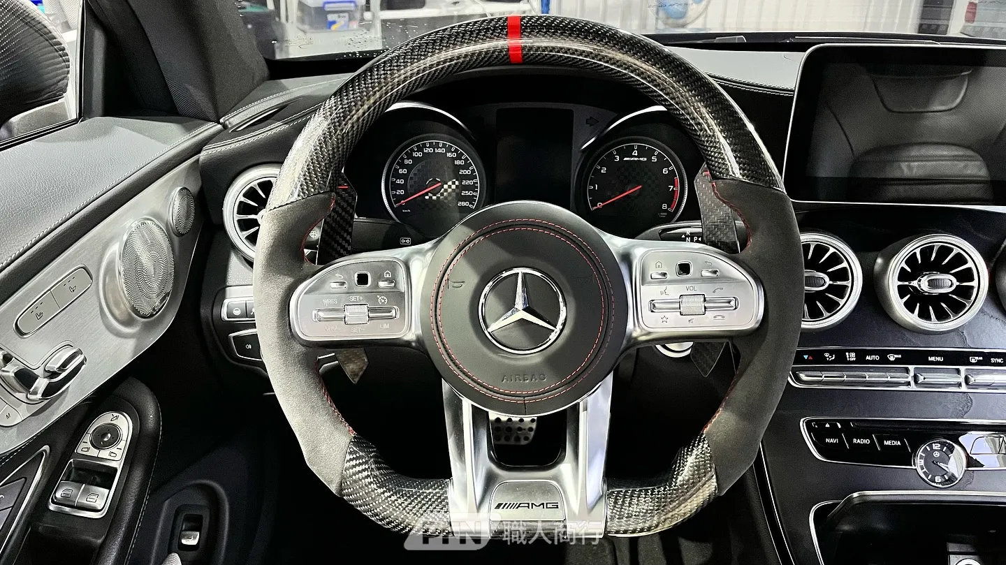 〔Benz 賓士 C43〕升級809 AMG方向盤