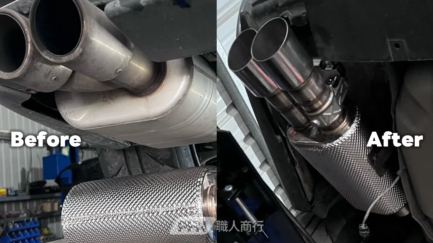 〔BMW E36 Coupe〕排氣系統升級