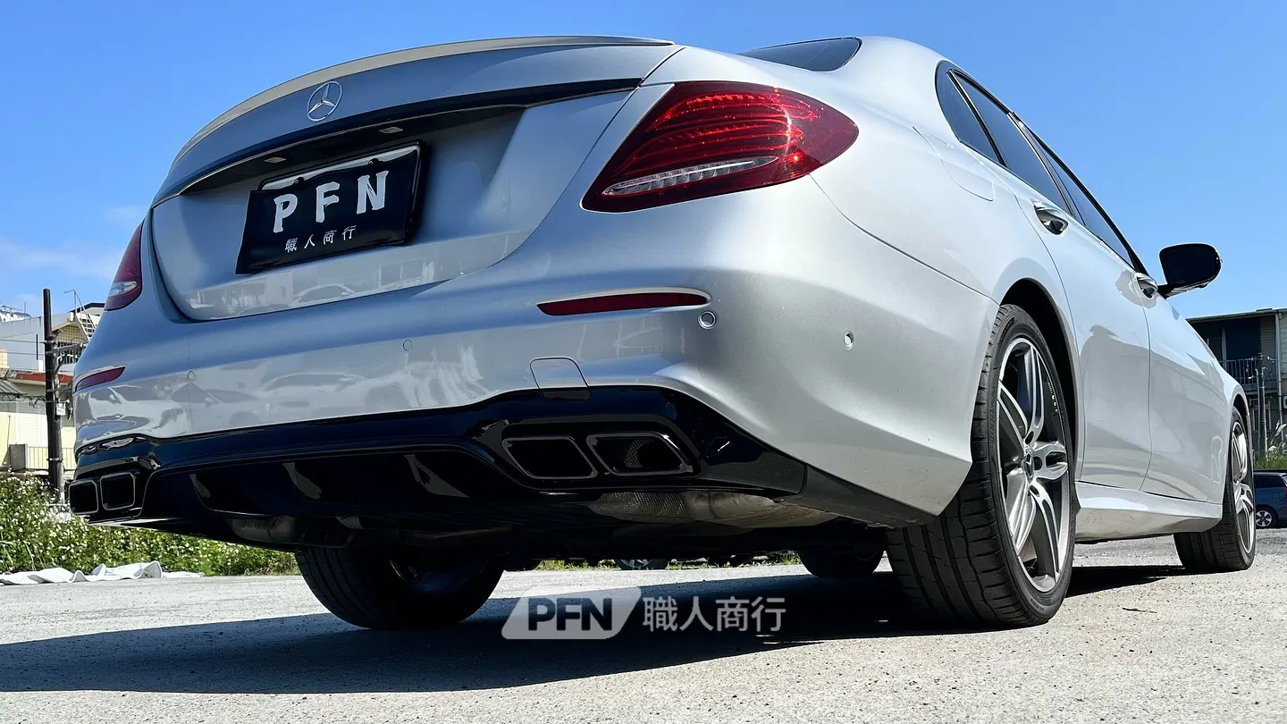 〔Benz E300〕後包圍改裝